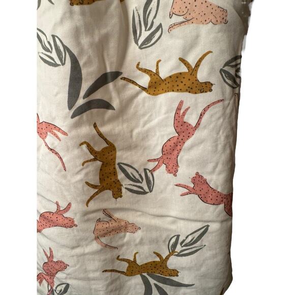 Marine Layer Sahara Cheetah Leopard Button Down Long Sleeve Shirt Women's Small - Picture 4 of 9